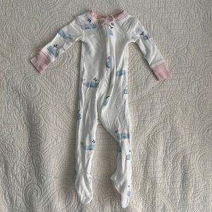Beaufort Bonnet Whale PJs, 0-3m